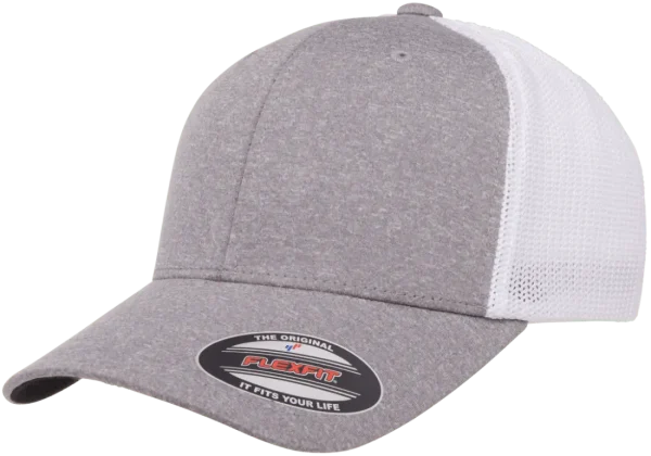 Flexfit melange trucker cap - Image 5