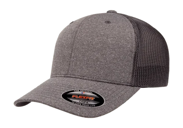 Flexfit melange trucker cap - Image 2