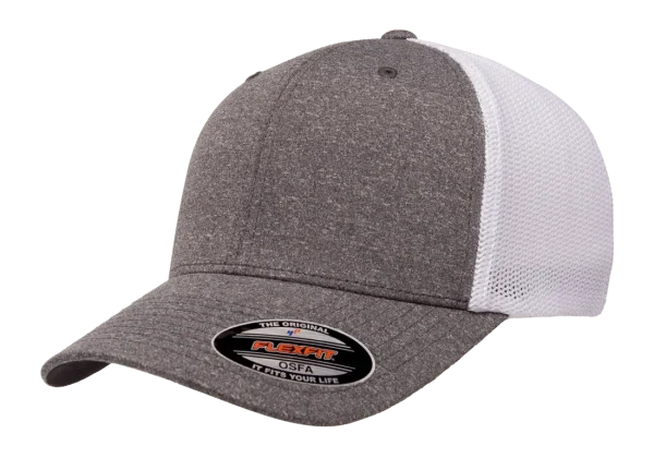 Flexfit melange trucker cap - Image 3