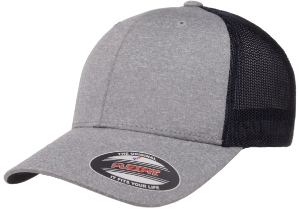 Flexfit melange trucker cap - Image 9